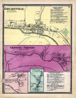 Margaretville, Griffins Corners, Lumberville, Clarks Factory, Delaware County 1869